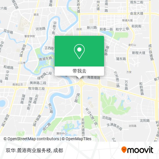 双华.麓港商业服务楼地图