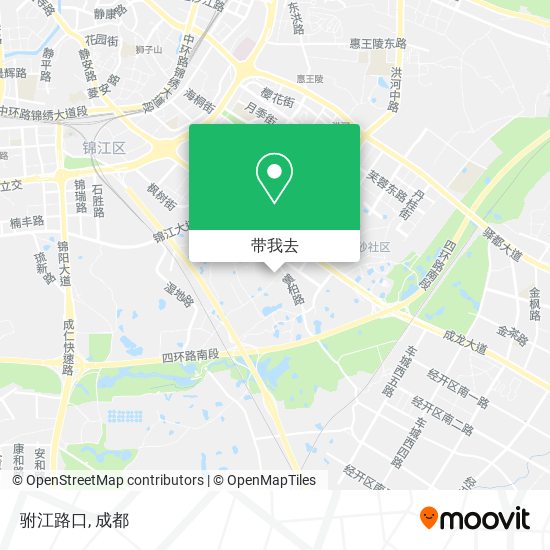 驸江路口地图