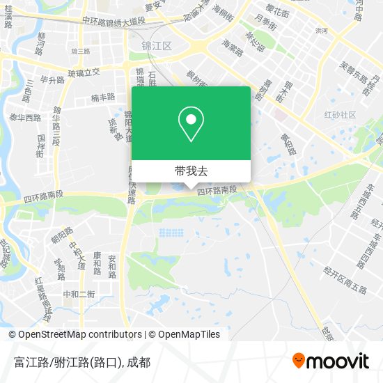 富江路/驸江路(路口)地图