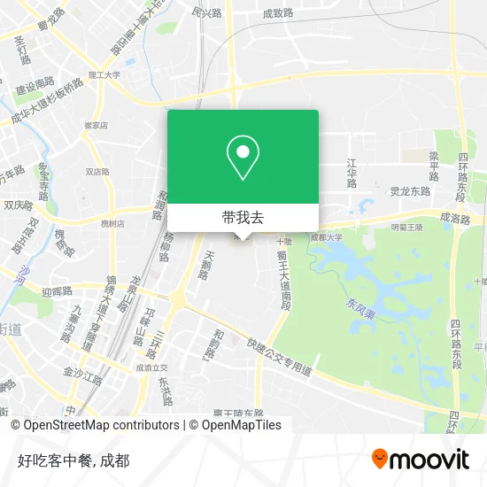 好吃客中餐地图
