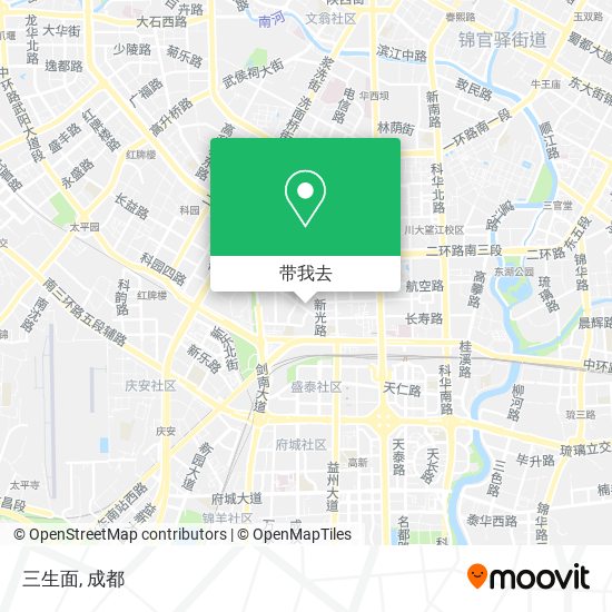 三生面地图