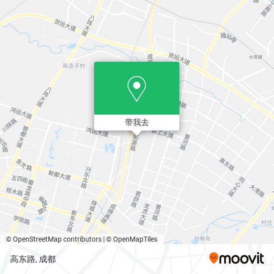 高东路地图