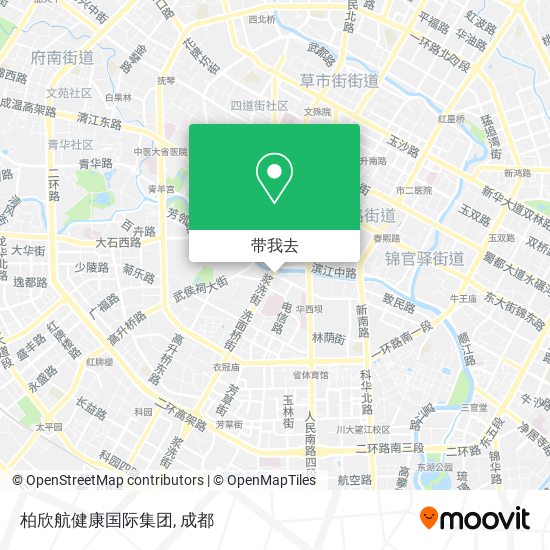 柏欣航健康国际集团地图
