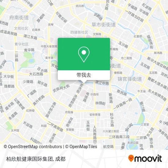 柏欣航健康国际集团地图