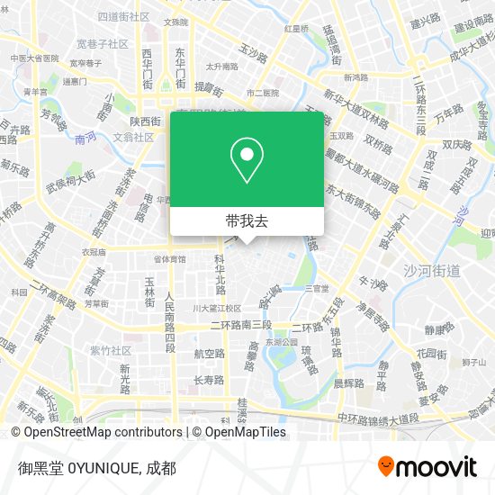 御黑堂 0YUNIQUE地图