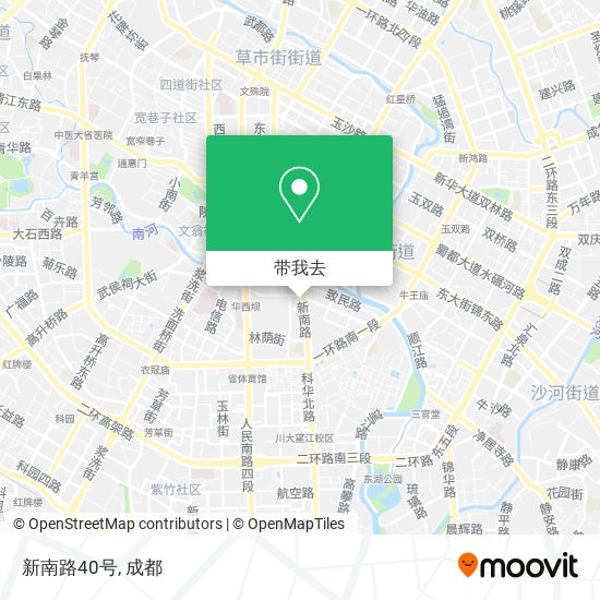 新南路40号地图