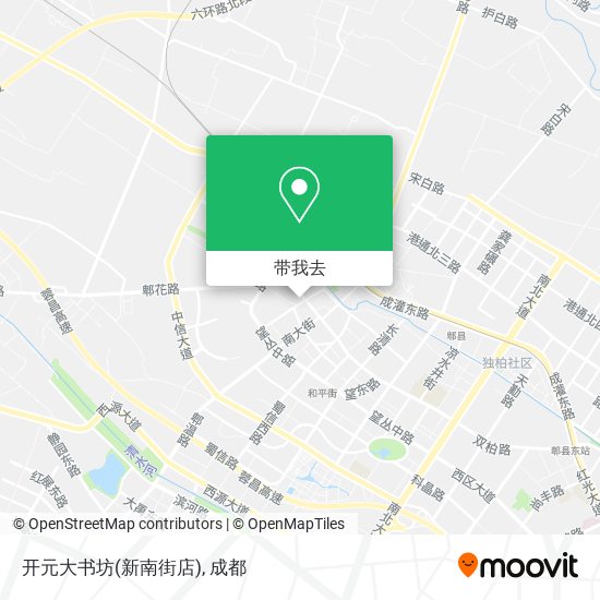 开元大书坊(新南街店)地图