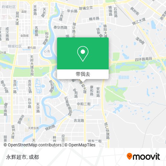 永辉超市地图