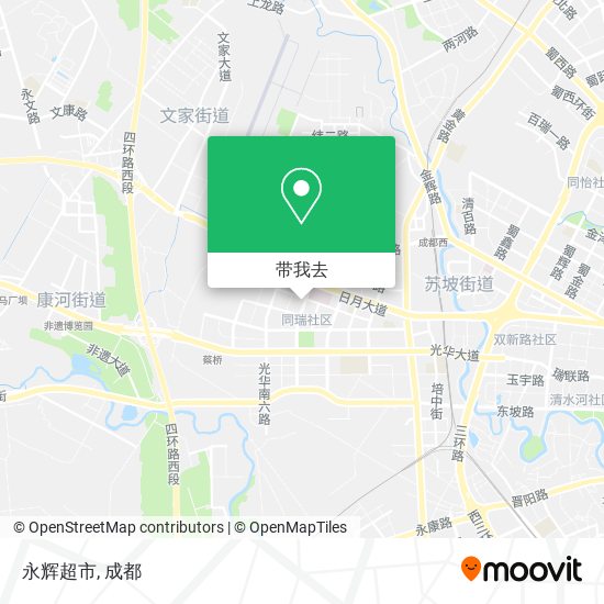 永辉超市地图