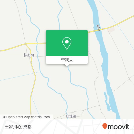 王家河心地图