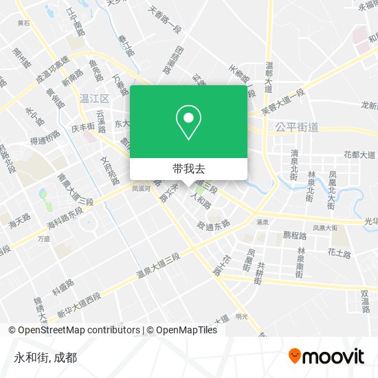 永和街地图