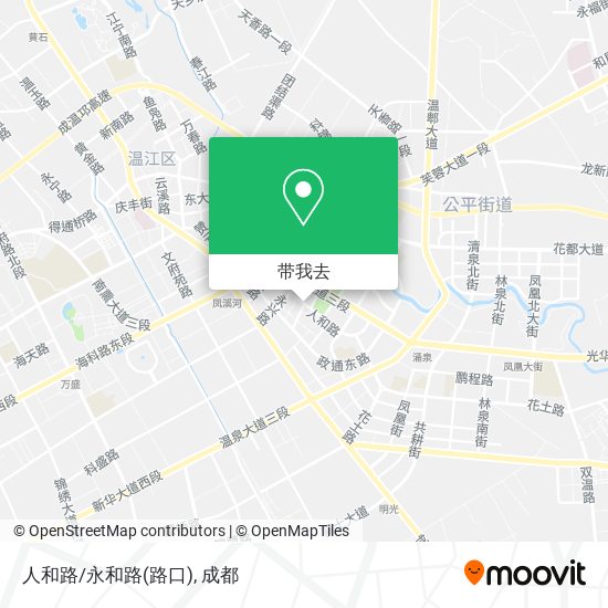 人和路/永和路(路口)地图