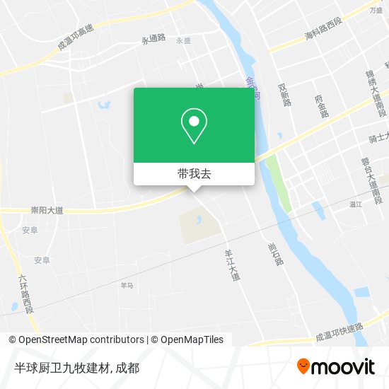 半球厨卫九牧建材地图