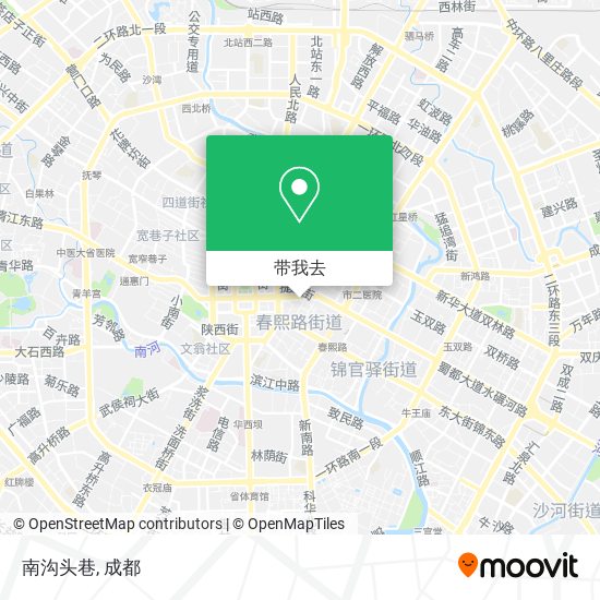 南沟头巷地图