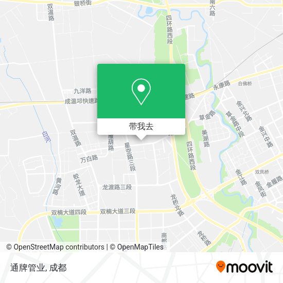 通牌管业地图