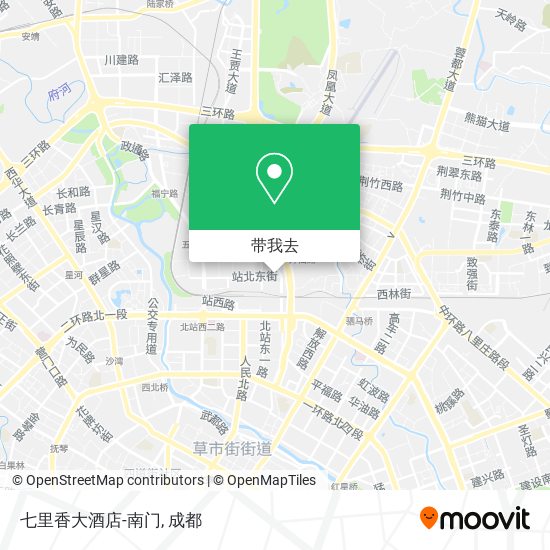 七里香大酒店-南门地图