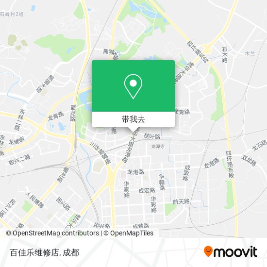 百佳乐维修店地图