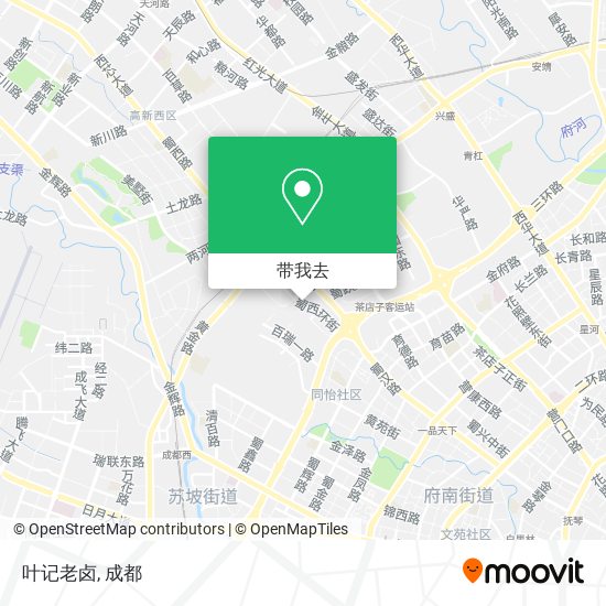 叶记老卤地图