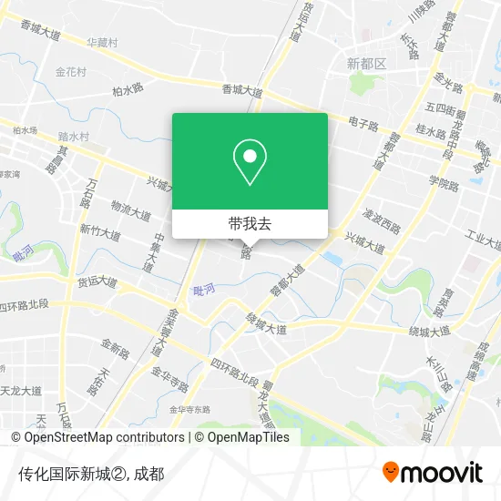 传化国际新城②地图
