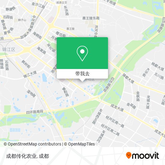 成都传化农业地图