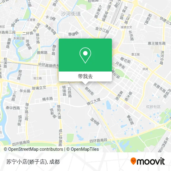 苏宁小店(娇子店)地图