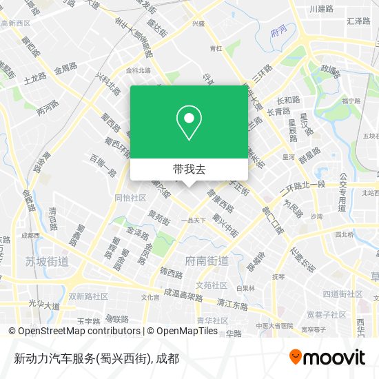 新动力汽车服务(蜀兴西街)地图