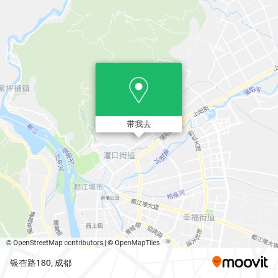 银杏路180地图