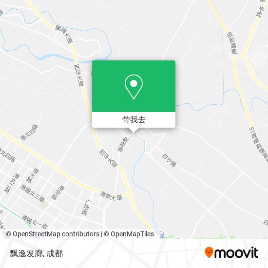 飘逸发廊地图