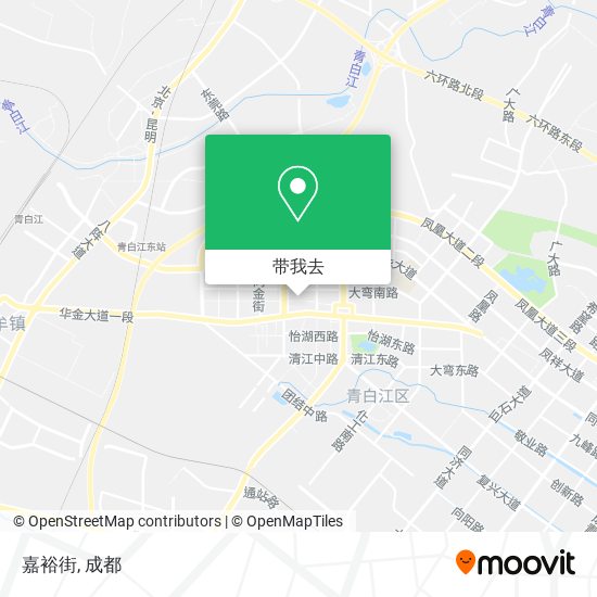 嘉裕街地图