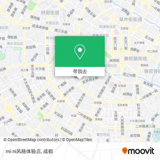 mi ni风格体验店地图