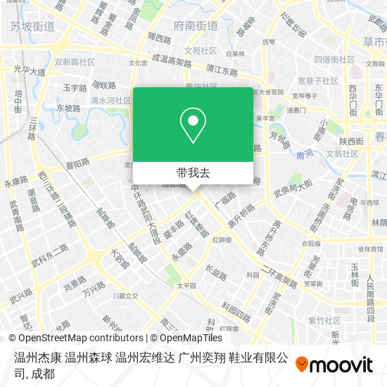 温州杰康 温州森球 温州宏维达 广州奕翔 鞋业有限公司地图