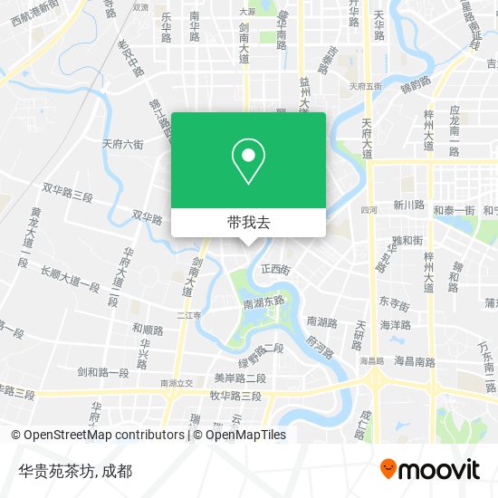 华贵苑茶坊地图
