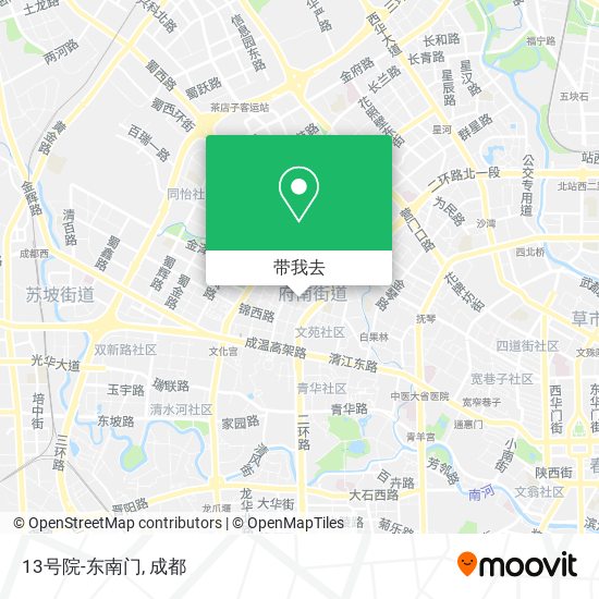 13号院-东南门地图
