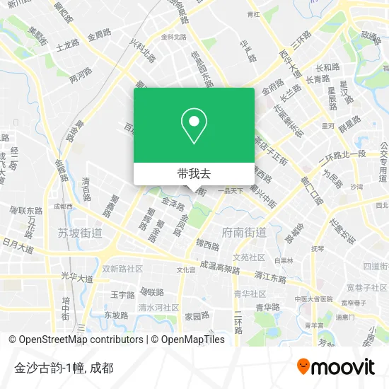 金沙古韵-1幢地图
