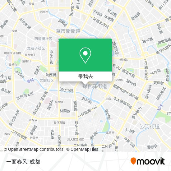 一面春风地图