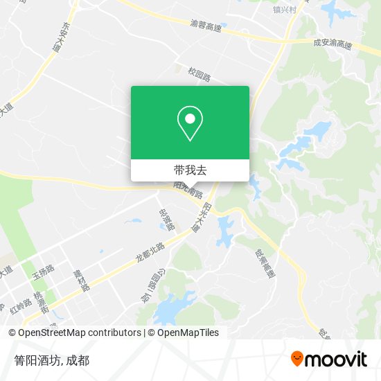 箐阳酒坊地图