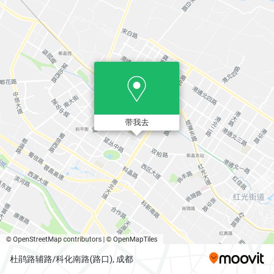 杜鹃路辅路/科化南路(路口)地图