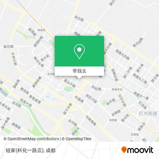 链家(科化一路店)地图