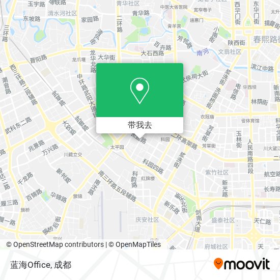 蓝海Office地图