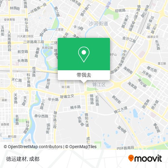 德运建材地图