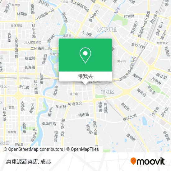 惠康源蔬菜店地图