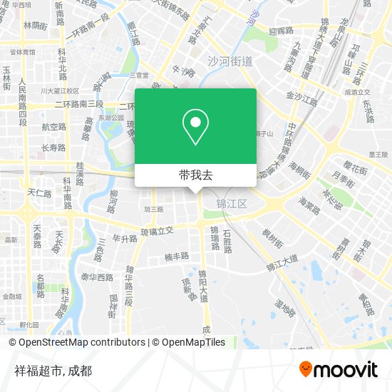 祥福超市地图