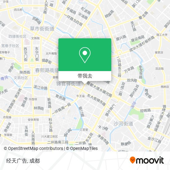 经天广告地图