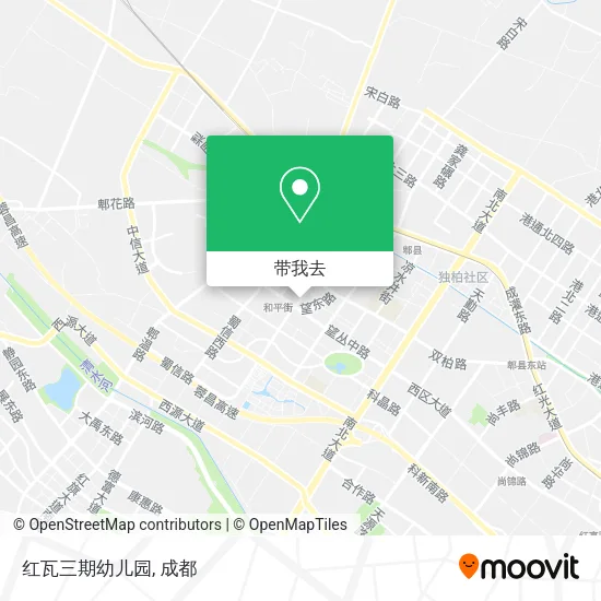 红瓦三期幼儿园地图