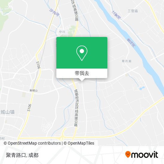 聚青路口地图