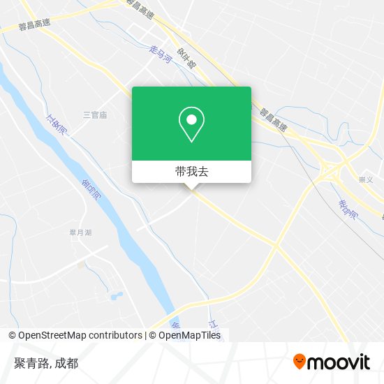 聚青路地图