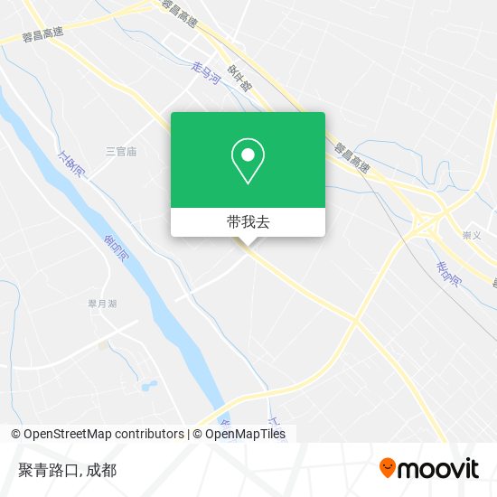 聚青路口地图
