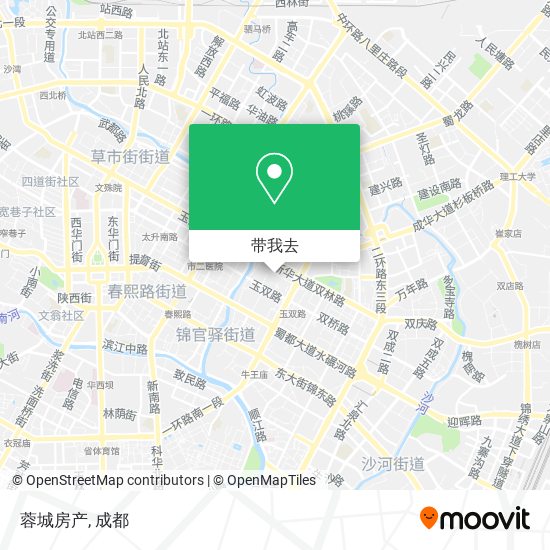 蓉城房产地图