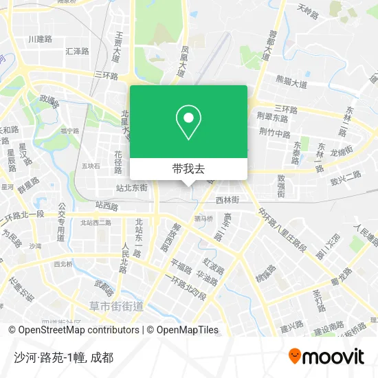 沙河·路苑-1幢地图