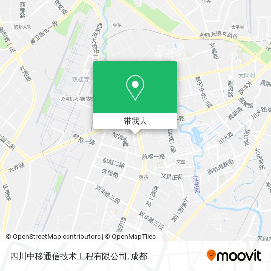四川中移通信技术工程有限公司地图